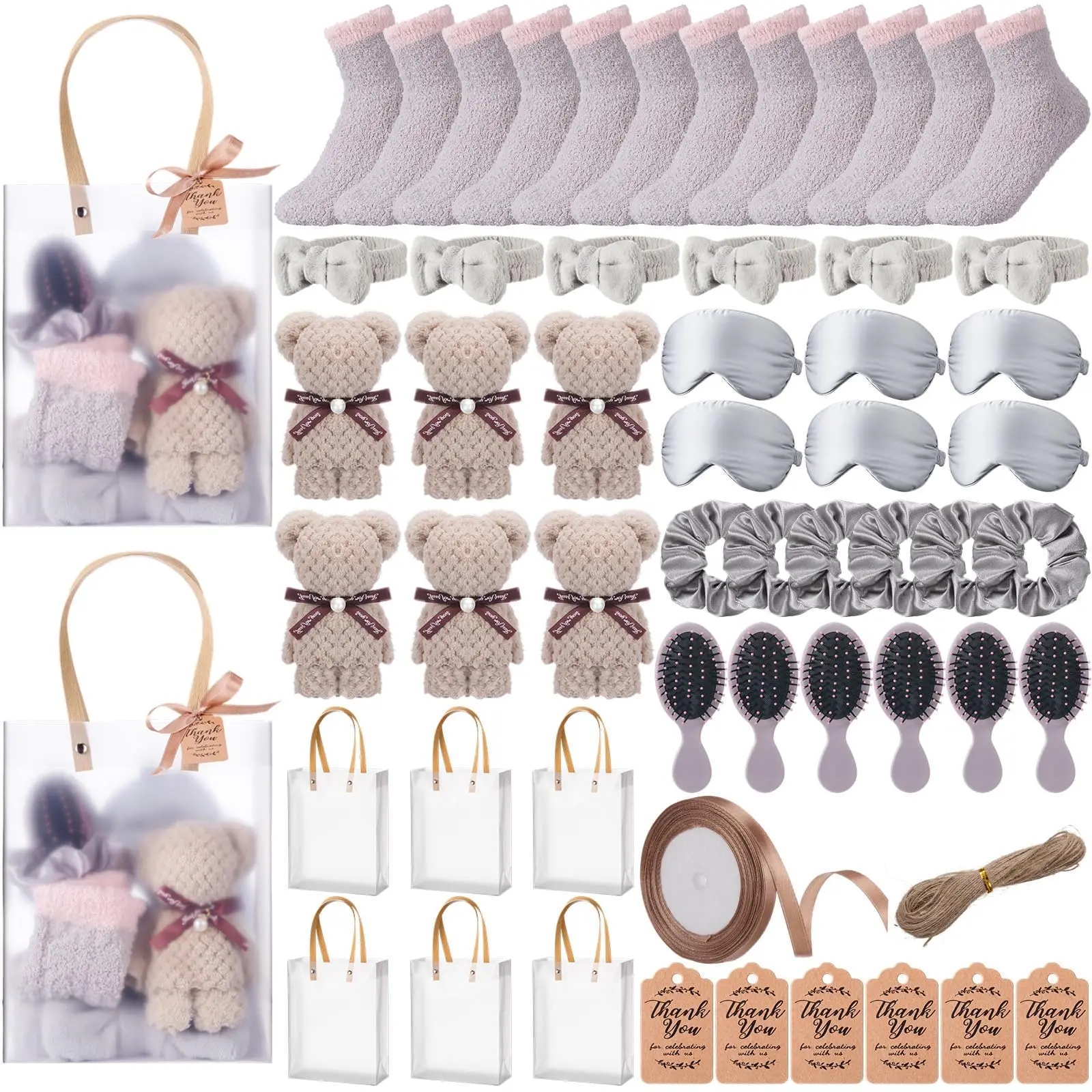 6 Sets of Wedding Guest Favors, Party Gifts, and Spa Sets,Perfect for Weddings, Valentine's Day, and Mother's Day,Party Supplies
6 Sets of Wedding Guest Favors, Party Gifts, and Spa Sets,Perfect for Weddings, Valentine's Day, and Mother's Day,Party Supplies