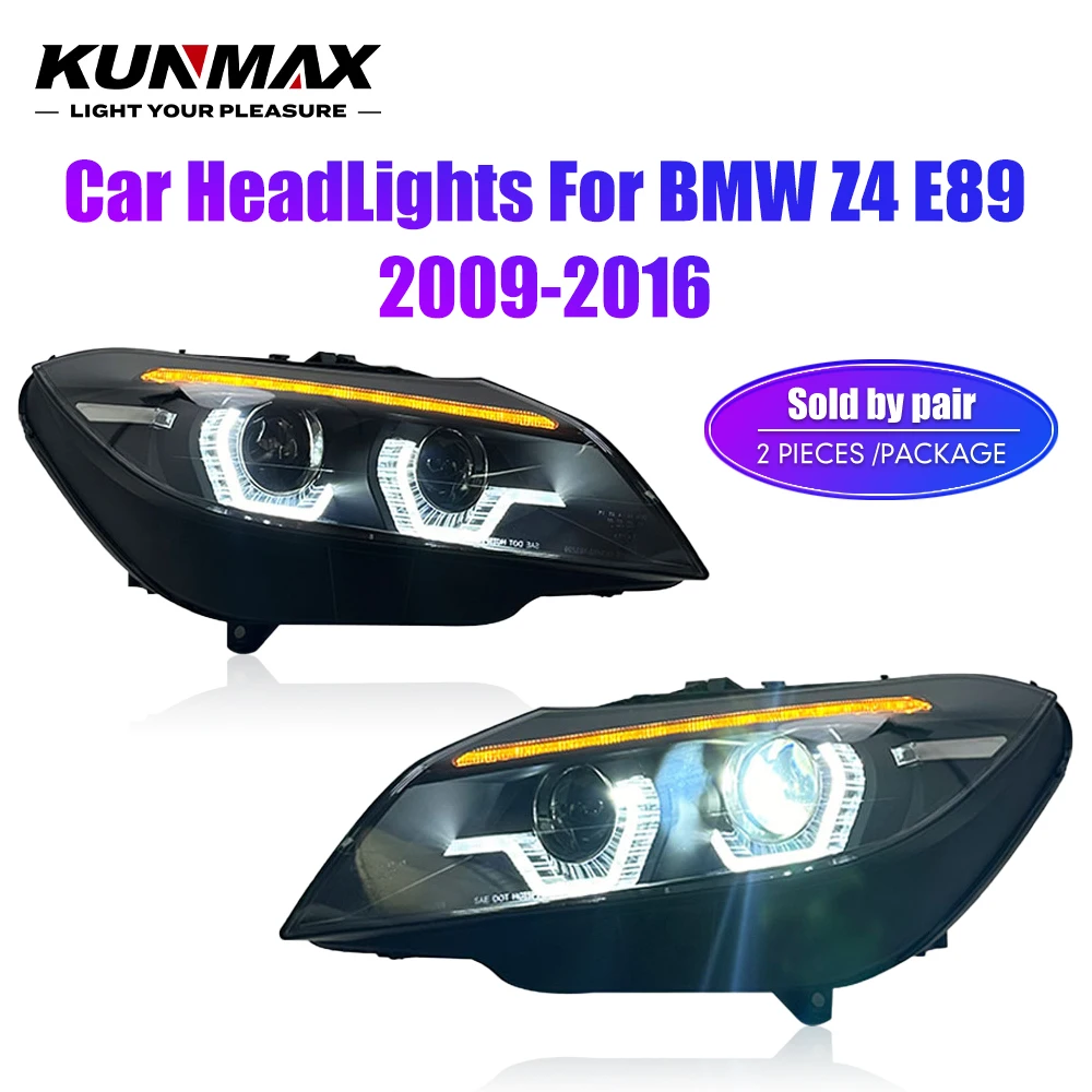 2PCs LED Car Headlight Assembly For BMW Z4 E89 2009-2016 Flowing Water Turn Signal Modified Front Lights Headlamp DRL Headlights
2PCs LED Car Headlight Assembly For BMW Z4 E89 2009-2016 Flowing Water Turn Signal Modified Front Lights Headlamp DRL Headlights