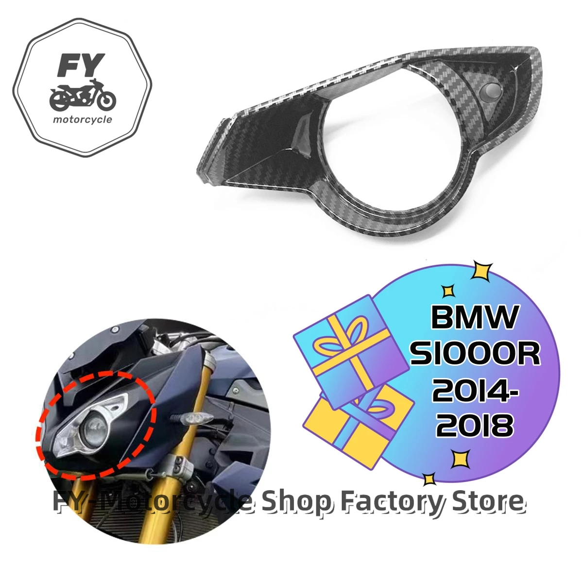 for BMW S1000R s1000r 2014 2015 2016 2017 2018 motorcycle headlight fairing left chimney front shell decoration
for BMW S1000R s1000r 2014 2015 2016 2017 2018 motorcycle headlight fairing left chimney front shell decoration