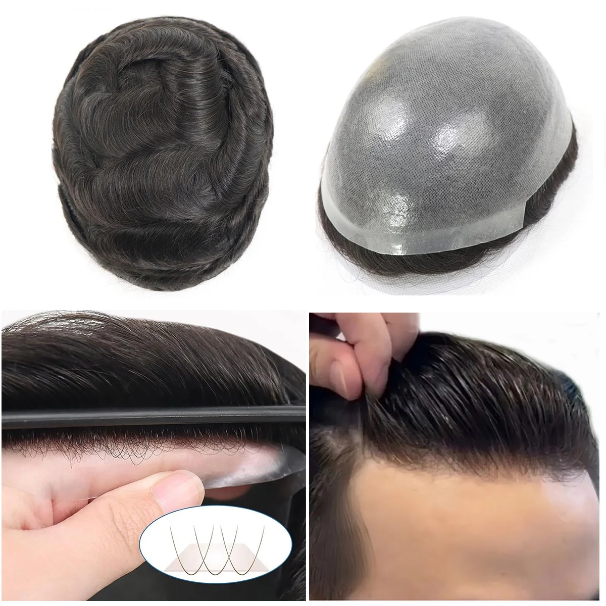 Микропротез для волос из натуральных волос для мужчин, ультратонкий, незаметный, реалистичный парик-система для восстановления волос
Микропротез для волос из натуральных волос для мужчин, ультратонкий, незаметный, реалистичный парик-система для восстановления волос