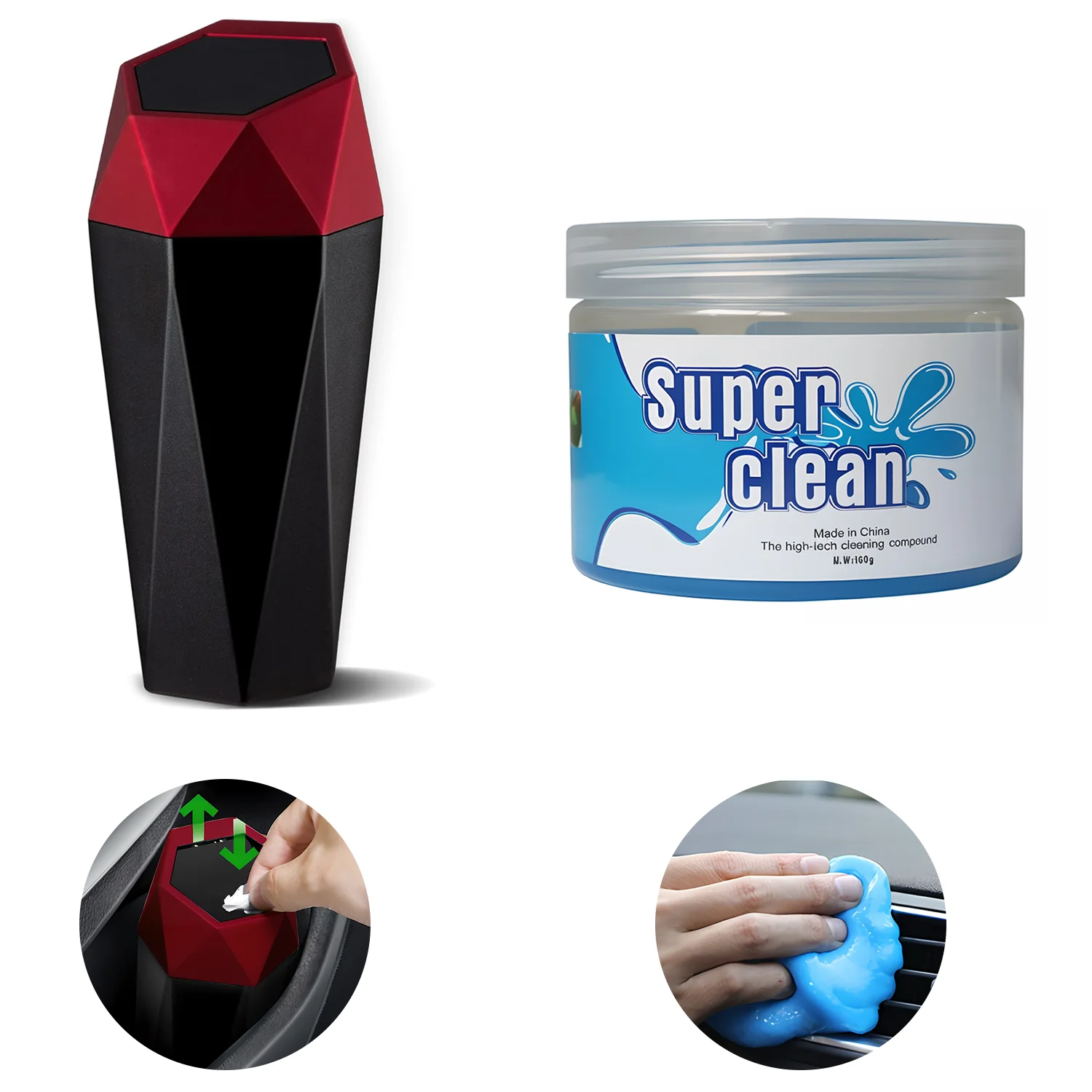 Car Trash Can With Lid & Car Garbage Can, Mini Trash Can For Car, Portable Leakproof Vehicle Trash Bin For Auto, Home, Office, C
Car Trash Can With Lid & Car Garbage Can, Mini Trash Can For Car, Portable Leakproof Vehicle Trash Bin For Auto, Home, Office, C