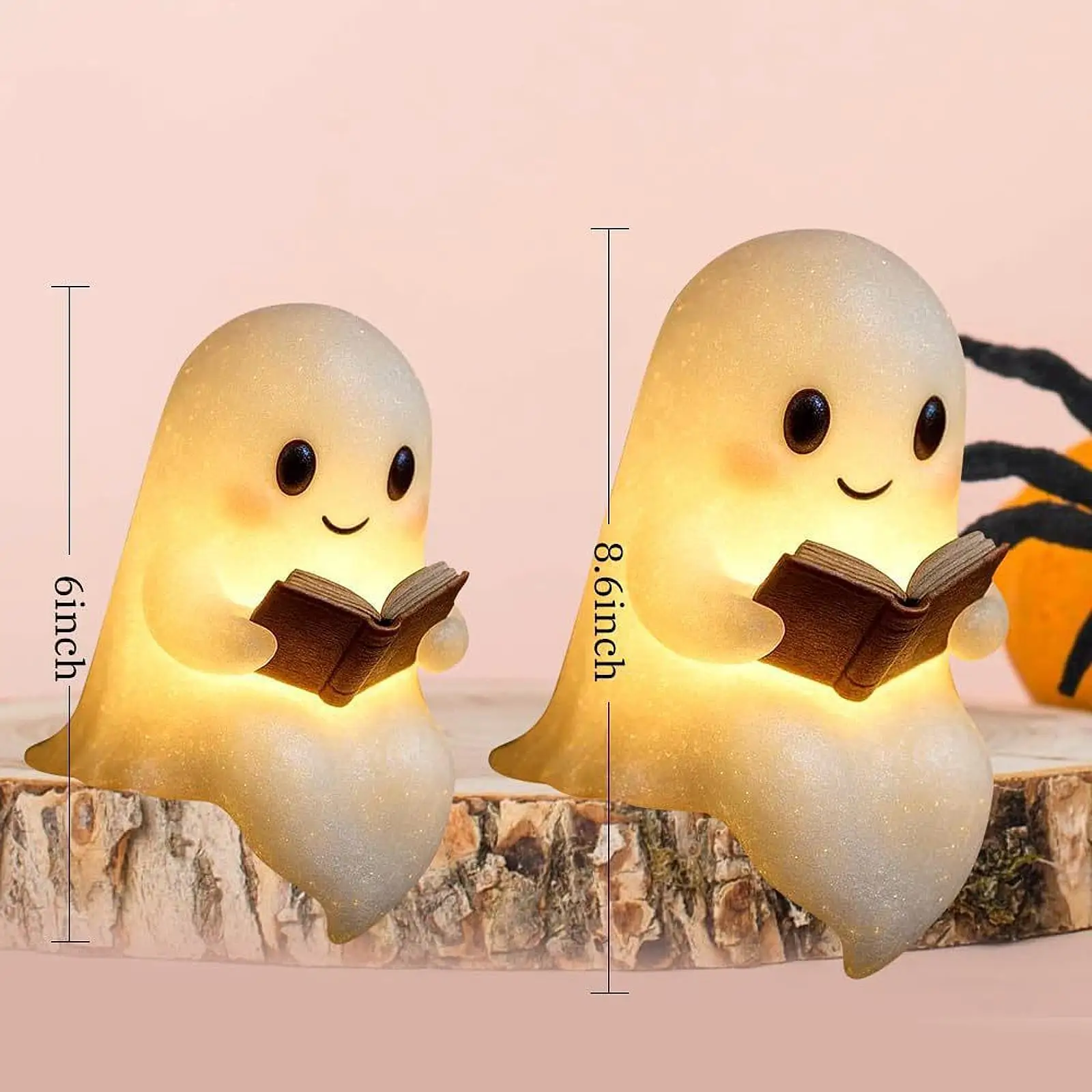 Ghost Reading Book Lamp Resin Ghost style Night Light Halloween festival Ornament for Bedroom office Table Bookshelf Decorations
Ghost Reading Book Lamp Resin Ghost style Night Light Halloween festival Ornament for Bedroom office Table Bookshelf Decorations