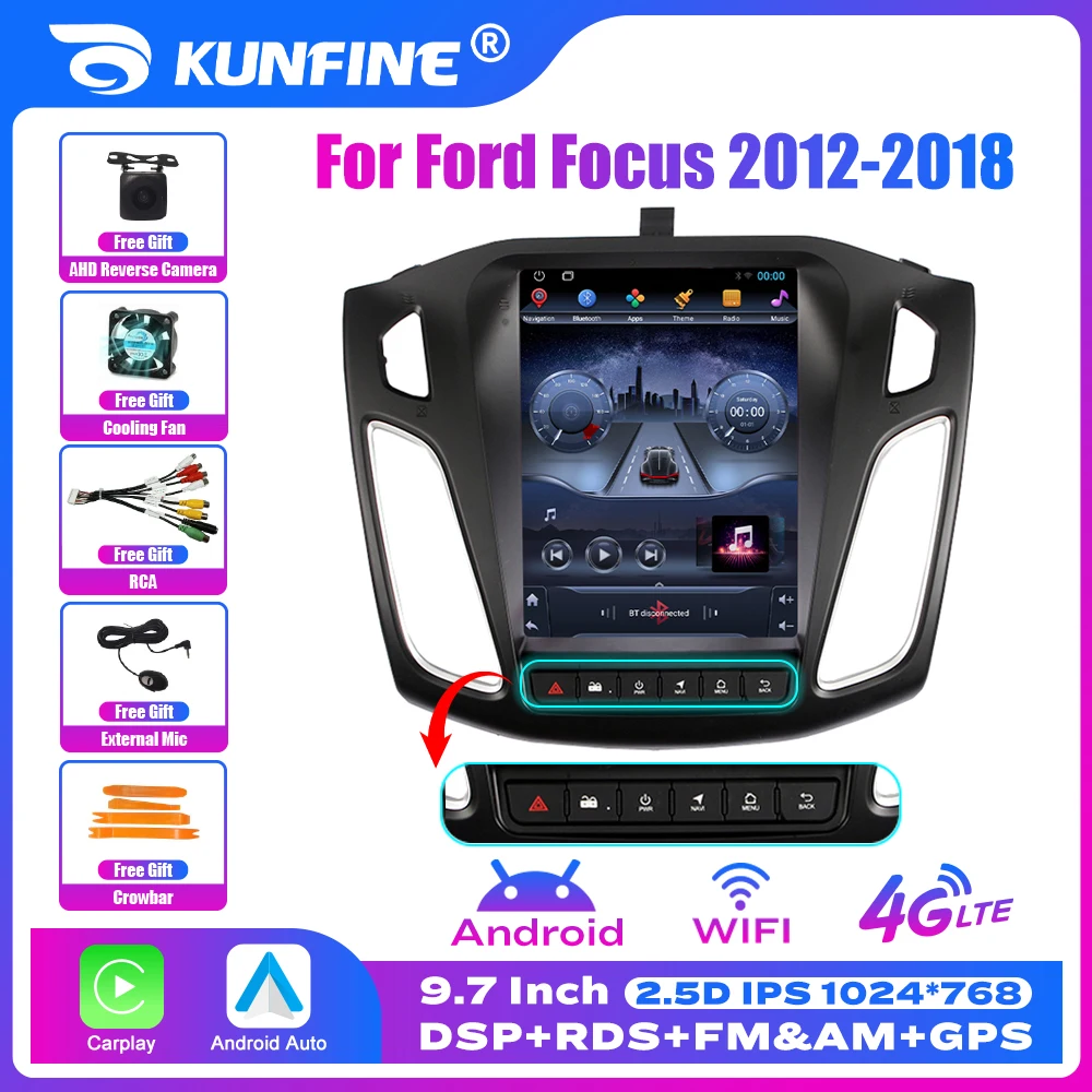 9.7 Inch Tesla Style 2 Din Android Car Radio For FORD Focus 2012-2016 Stereo Car Multimedia Video Player DVD GPS Navigation
9.7 Inch Tesla Style 2 Din Android Car Radio For FORD Focus 2012-2016 Stereo Car Multimedia Video Player DVD GPS Navigation