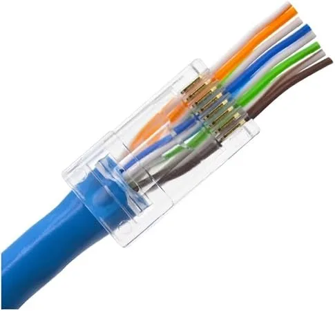 5pcs RJ45 Cat6 Pass Through Connectors End Pass Through UTP Ethernet Network Plug
5pcs RJ45 Cat6 Pass Through Connectors End Pass Through UTP Ethernet Network Plug