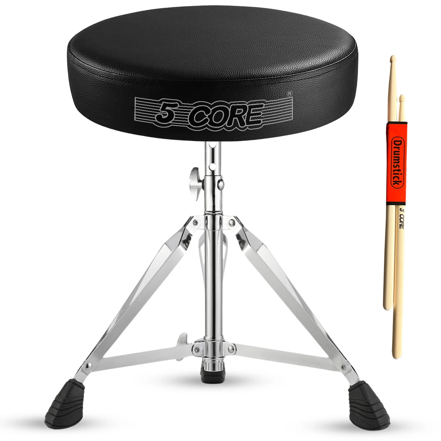 5 Core Drum Throne Padded Adjustable Guitar Stool Drummer Seat for Adults & Kids DS CH BLK
5 Core Drum Throne Padded Adjustable Guitar Stool Drummer Seat for Adults & Kids DS CH BLK