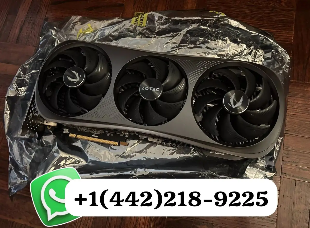 (Оригинальные) Детали/ремонт ZOTAC Gaming GeForce RTX 4090 Trinity OC 24 ГБ GDDR6X Быстрая доставка
(Оригинальные) Детали/ремонт ZOTAC Gaming GeForce RTX 4090 Trinity OC 24 ГБ GDDR6X Быстрая доставка