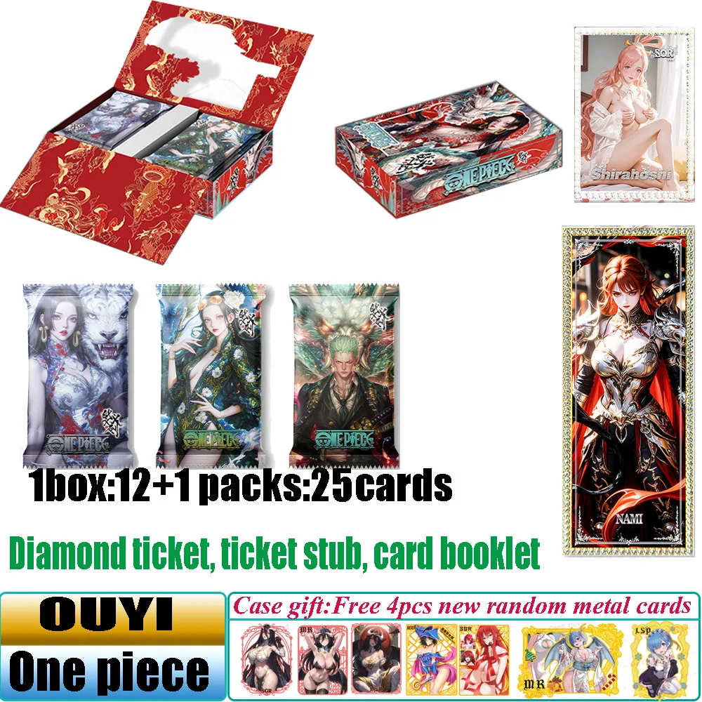 New OuYi One Piece Cards Hobby Anime Luffy Zoro Sanji Nami Rare Diamond Ticket Laser Ticket Stub Collection Card Kids Xmas Gift
New OuYi One Piece Cards Hobby Anime Luffy Zoro Sanji Nami Rare Diamond Ticket Laser Ticket Stub Collection Card Kids Xmas Gift