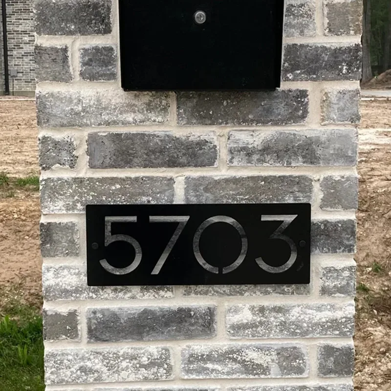 Custom Metal Address Signs Modern House Number Sign Outdoor Address Sign Decor for Front Door Garden Mailbox Father's Day Gift
Custom Metal Address Signs Modern House Number Sign Outdoor Address Sign Decor for Front Door Garden Mailbox Father's Day Gift