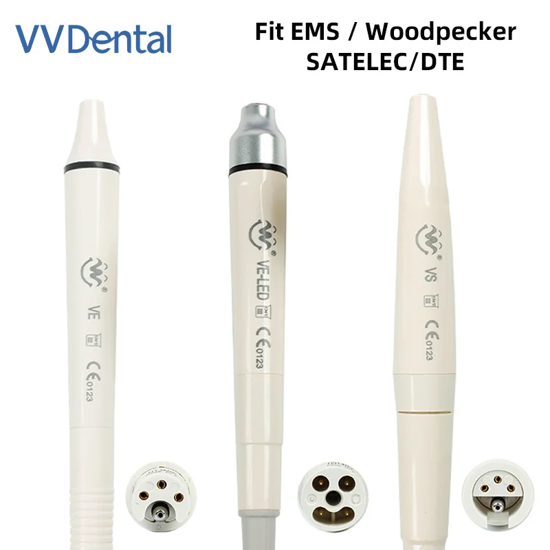 VVDental Ultrasonic Piezo Scaler Handpiece Fit WOODPECKER/EMS/ SATELEC/DTE Ultrasonic Scaler Detachable Handle 135° Sterilized
VVDental Ultrasonic Piezo Scaler Handpiece Fit WOODPECKER/EMS/ SATELEC/DTE Ultrasonic Scaler Detachable Handle 135° Sterilized