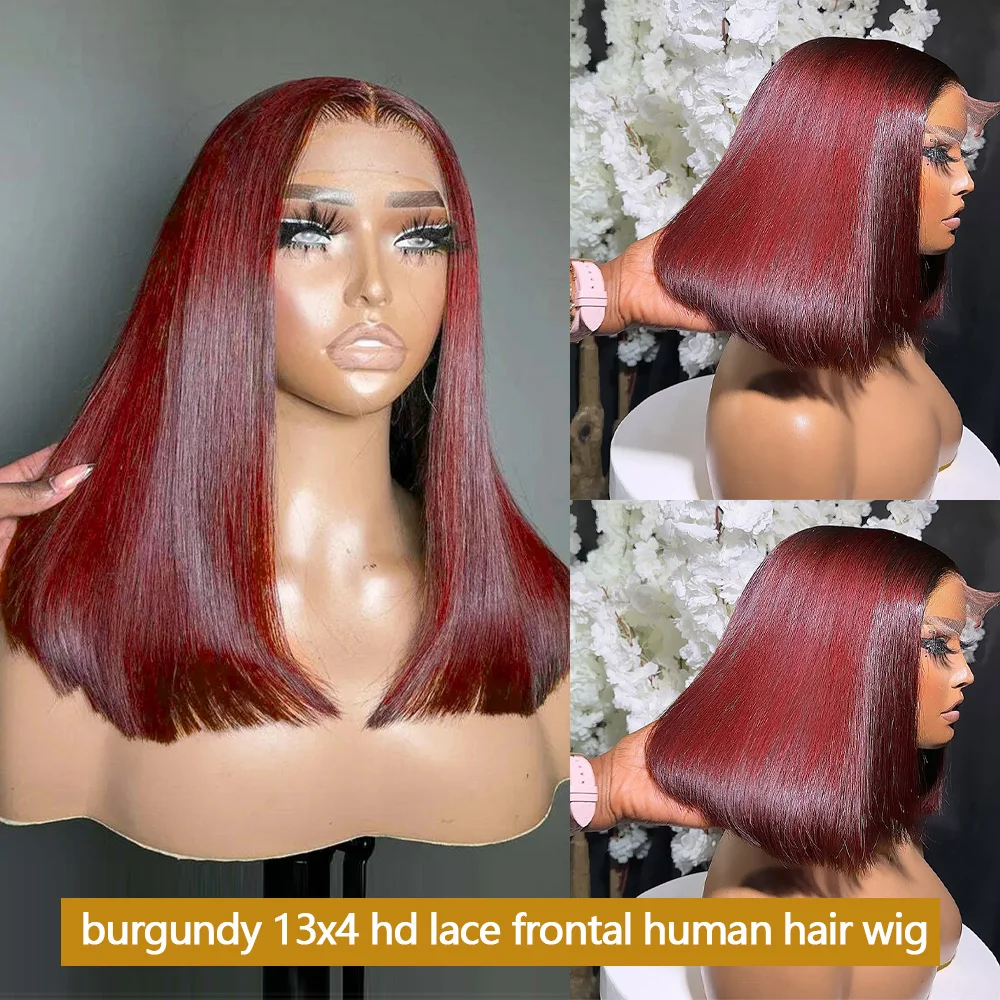99j Боб Парик Человеческих Волос 13x4 Бордовый 13x6 Hd Парик Фронта Шнурка Человеческих Волос Красный Парик Прямые Парики Человеческих Волос 100% Качество Человеческих Волос
99j Боб Парик Человеческих Волос 13x4 Бордовый 13x6 Hd Парик Фронта Шнурка Человеческих Волос Красный Парик Прямые Парики Человеческих Волос 100% Качество Человеческих Волос