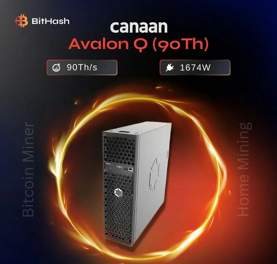 Wholesales Price Canaan Avalon Q 90T BTC Miner 1674W WIFI Home Asic Miner (With PSU)
Wholesales Price Canaan Avalon Q 90T BTC Miner 1674W WIFI Home Asic Miner (With PSU)