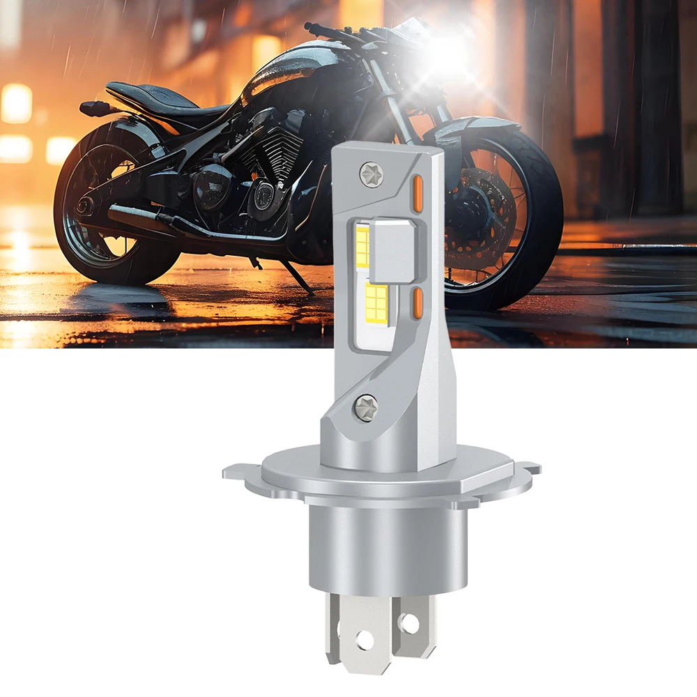 1PC High Quality H4 H7 H11 H1 Motorcycle Headlight Bulb 15000LM Scooter High Low Beam Light 6000K Motor Bike Head Lamp Fanless
1PC High Quality H4 H7 H11 H1 Motorcycle Headlight Bulb 15000LM Scooter High Low Beam Light 6000K Motor Bike Head Lamp Fanless