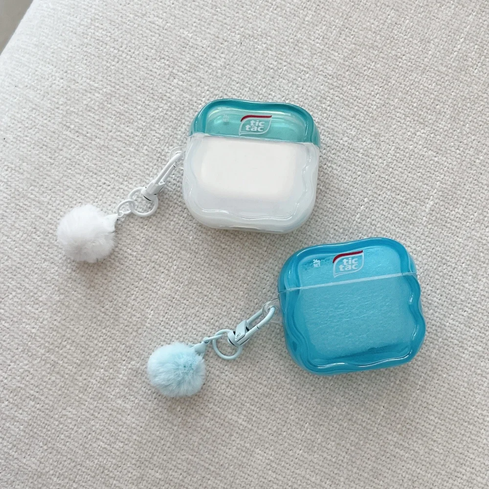 Creative and simple mint candy earphone protective case, suitable for AirPods 4/3/2 Pro/2/4, creative new protective case
Creative and simple mint candy earphone protective case, suitable for AirPods 4/3/2 Pro/2/4, creative new protective case