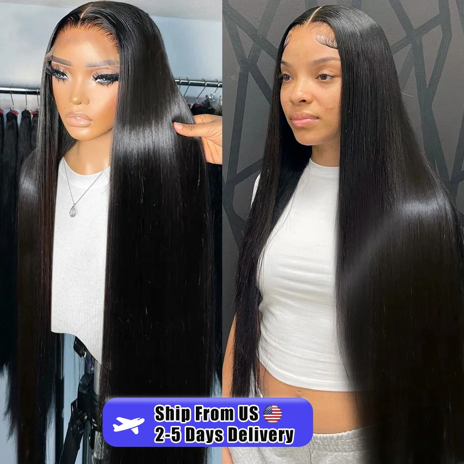 Mossily 40 Inch Bone Straight 13x6 HD Transparent Human Hair Lace Frontal Wig Brazilian Pre Plucked 13x4 HD Lace Front Wig
Mossily 40 Inch Bone Straight 13x6 HD Transparent Human Hair Lace Frontal Wig Brazilian Pre Plucked 13x4 HD Lace Front Wig