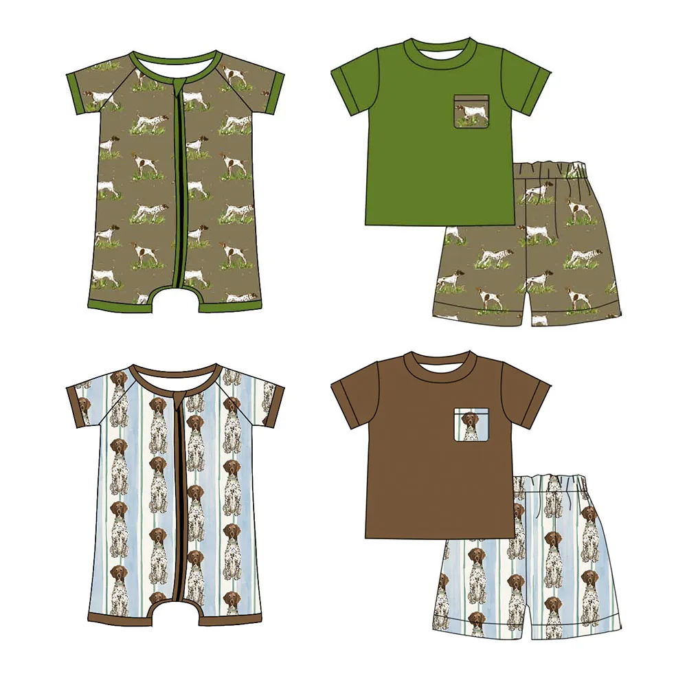 Новая одежда для мальчиков, бутик, шорты с короткими рукавами, комплект одежды для мальчиков, комбинезон на молнии с короткими рукавами и принтом собаки с рисунком щенка
Новая одежда для мальчиков, бутик, шорты с короткими рукавами, комплект одежды для мальчиков, комбинезон на молнии с короткими рукавами и принтом собаки с рисунком щенка