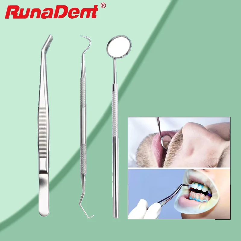 3 шт., набор стоматологических зеркал для рта, ручка из нержавеющей стали для многофункциональной проверки полости рта, средство для чистки и отбеливания зубов
3 шт., набор стоматологических зеркал для рта, ручка из нержавеющей стали для многофункциональной проверки полости рта, средство для чистки и отбеливания зубов