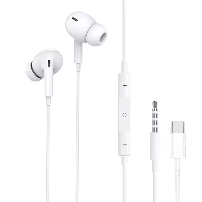 Original Wired Earphones For Apple iPhone 16 15 Pro Max 16 Plus iPad In-Ear Earbuds 3.5mm Type-C Headphones For Samsung Xiaomi
Original Wired Earphones For Apple iPhone 16 15 Pro Max 16 Plus iPad In-Ear Earbuds 3.5mm Type-C Headphones For Samsung Xiaomi