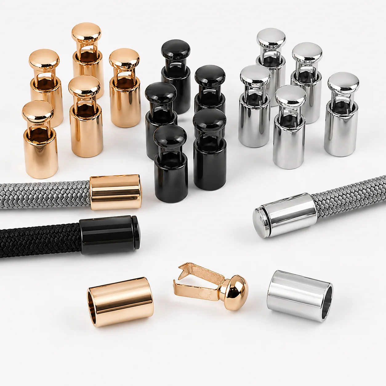 20/50Pcs Metal Cord Lock Buckles 11mm Drawstring Stopper Clips for Hoodie Sweatpants Bag Lanyard Rope End Caps DIY Set Supplies
20/50Pcs Metal Cord Lock Buckles 11mm Drawstring Stopper Clips for Hoodie Sweatpants Bag Lanyard Rope End Caps DIY Set Supplies