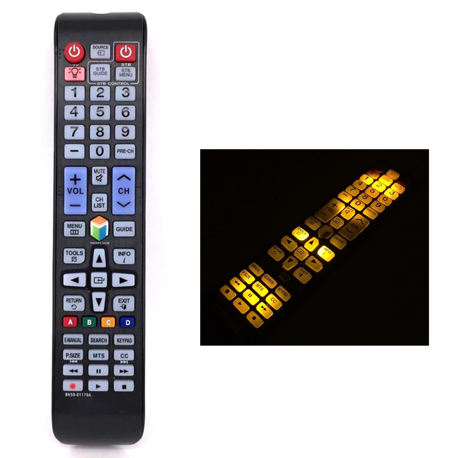 New Remote Control BN59-01179A For Samsung Smart TV H6350 H6300 Series -Backlit Button
New Remote Control BN59-01179A For Samsung Smart TV H6350 H6300 Series -Backlit Button