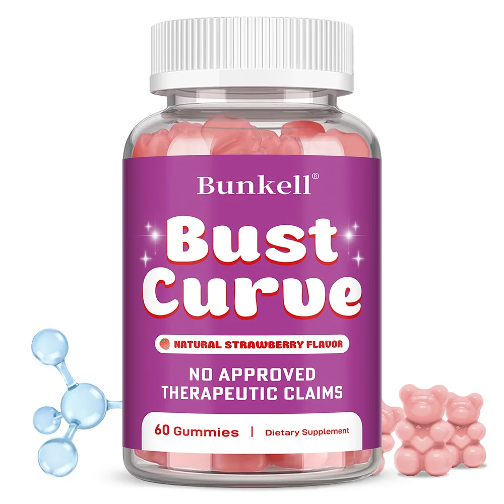 Bust Curue Gummies - with Maca, Sodium, Supports Metabolism, Improves Skin, Regulates Mood, Non-GMO, Strawberry Flavor
Bust Curue Gummies - with Maca, Sodium, Supports Metabolism, Improves Skin, Regulates Mood, Non-GMO, Strawberry Flavor