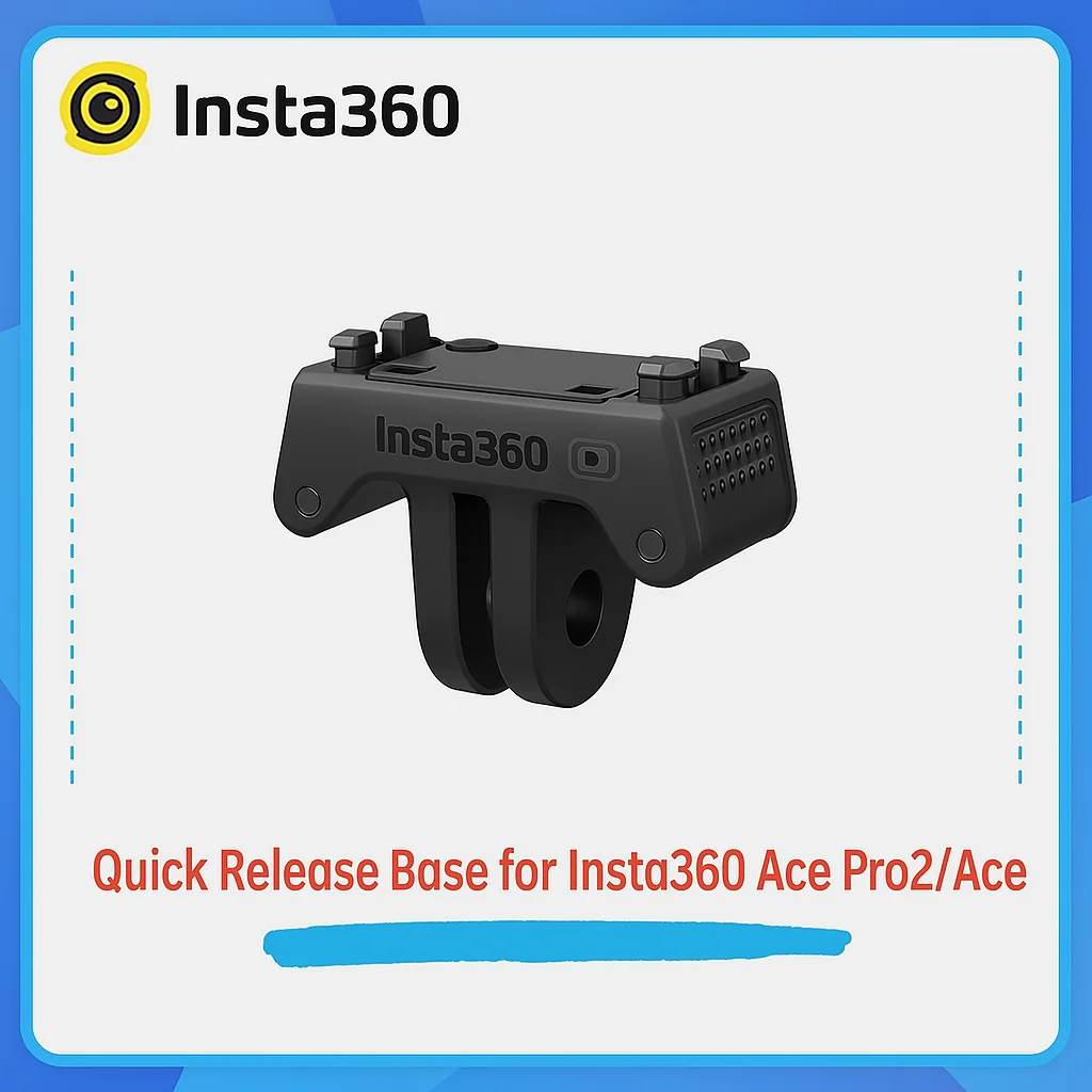 Магнитная быстросъемная база для Insta360 Ace Pro 2/ Ace | Адаптер для крепления на шлем с универсальным интерфейсом Snap-Lock
Магнитная быстросъемная база для Insta360 Ace Pro 2/ Ace | Адаптер для крепления на шлем с универсальным интерфейсом Snap-Lock