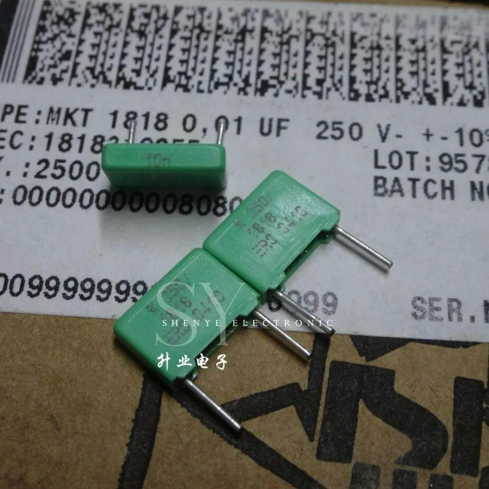 10pcs/lot ERO MKT1818 0.01uf 250V 10nf 103 K Brand New 7.5mm Film Capacitor
10pcs/lot ERO MKT1818 0.01uf 250V 10nf 103 K Brand New 7.5mm Film Capacitor