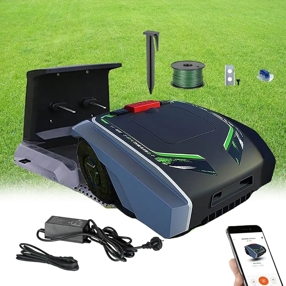BIG DISCOUNT SALES PROMO Fully Automatic Intelligent Lawn Mower, Garden Lawn Mower, Lawn Robot, Automatic Route Planning + Autom
BIG DISCOUNT SALES PROMO Fully Automatic Intelligent Lawn Mower, Garden Lawn Mower, Lawn Robot, Automatic Route Planning + Autom