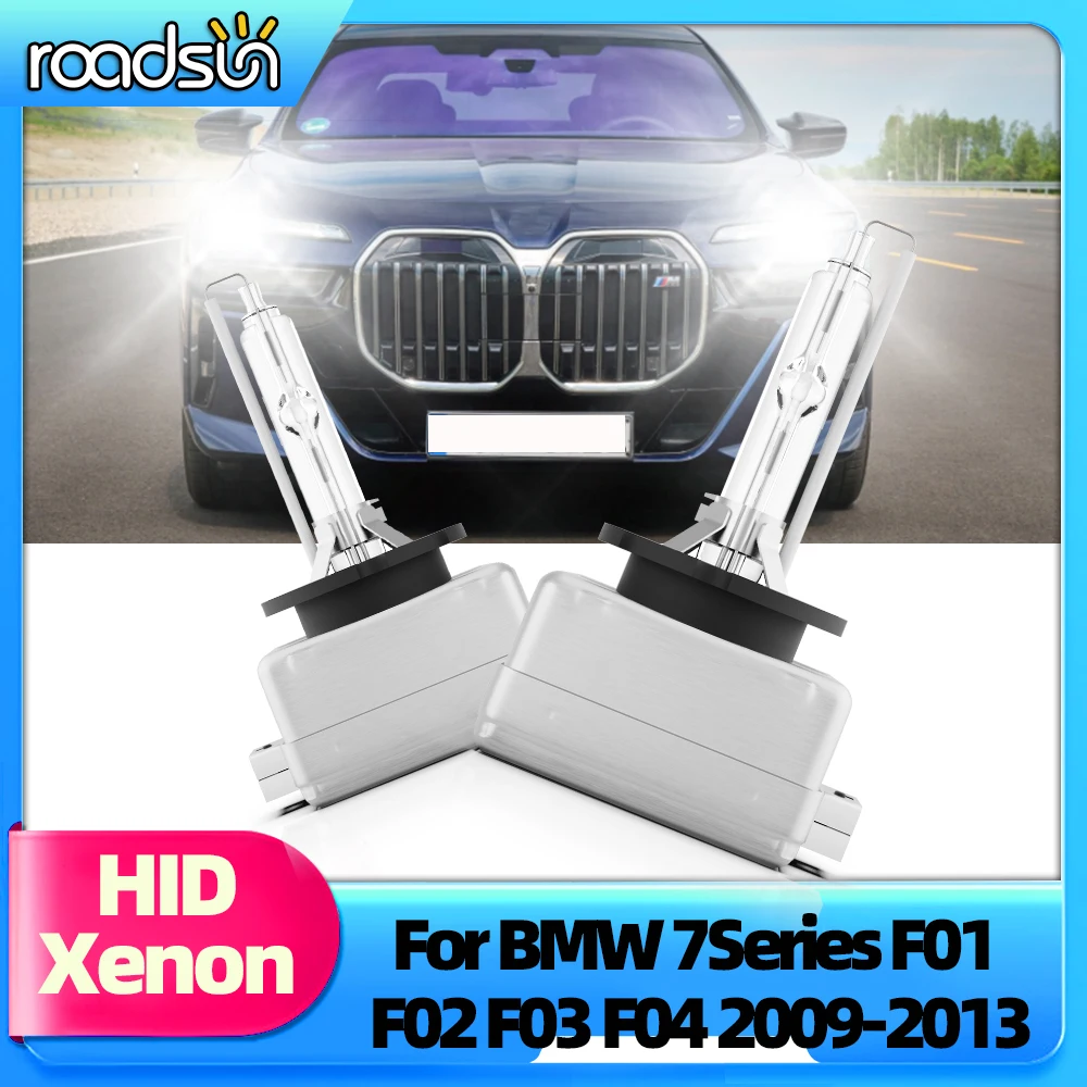 Roadsun HID Xenon Headlights 35W D1S 12V Car Bulbs 6000K 8000K For BMW 7 Series F01 F02 F03 F04 4-Door 2009 2010 2011 2012 2013
Roadsun HID Xenon Headlights 35W D1S 12V Car Bulbs 6000K 8000K For BMW 7 Series F01 F02 F03 F04 4-Door 2009 2010 2011 2012 2013