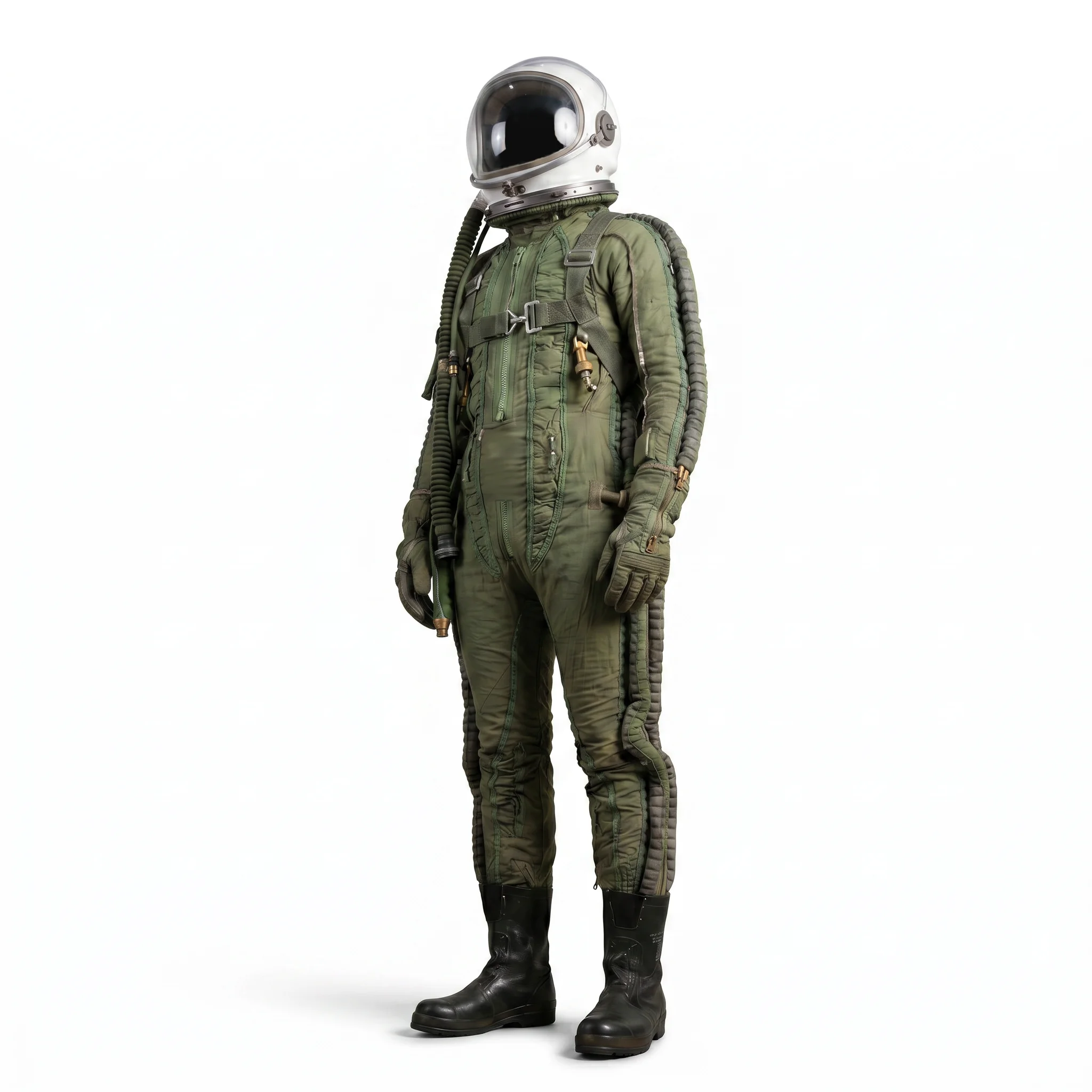 Original Vintage USSR Chinese VKK-6M, DC-1B High Altitude Pilot Flight Suit, MiG & Su Plane Pressure Compensation Suit, Cold Wa
Original Vintage USSR Chinese VKK-6M, DC-1B High Altitude Pilot Flight Suit, MiG & Su Plane Pressure Compensation Suit, Cold Wa
