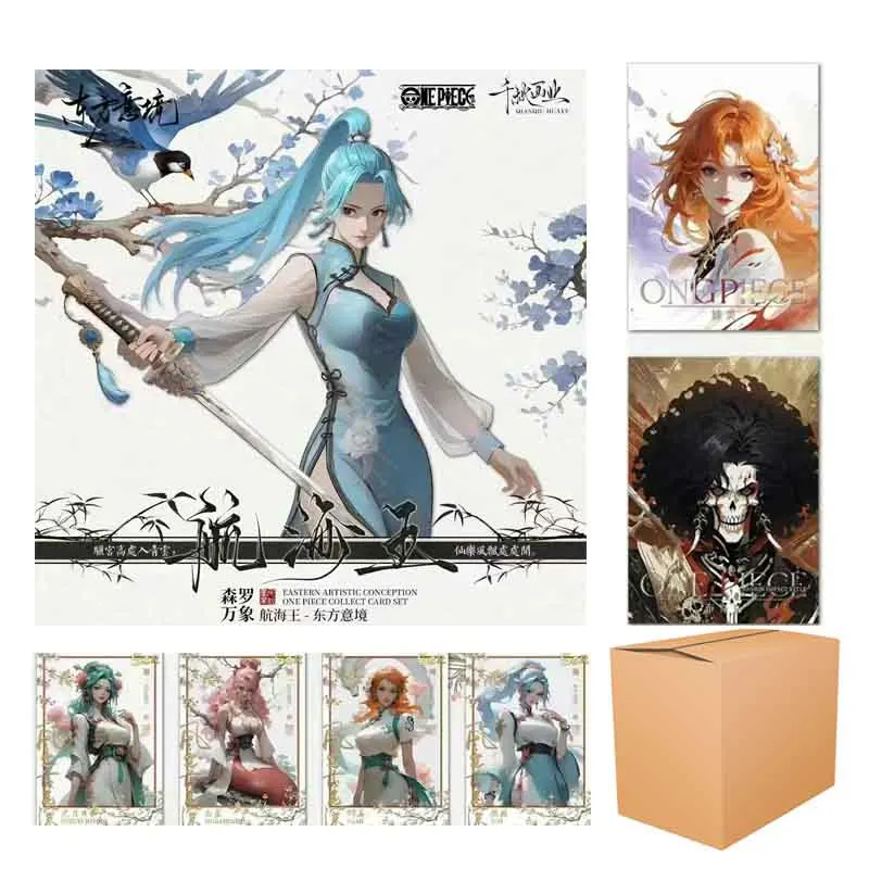 Оптовая продажа Booster Box Цельные коллекционные карты Луффи Восточная художественная концепция Редкие карты Настольная игра Детский подарок на день рождения
Оптовая продажа Booster Box Цельные коллекционные карты Луффи Восточная художественная концепция Редкие карты Настольная игра Детский подарок на день рождения