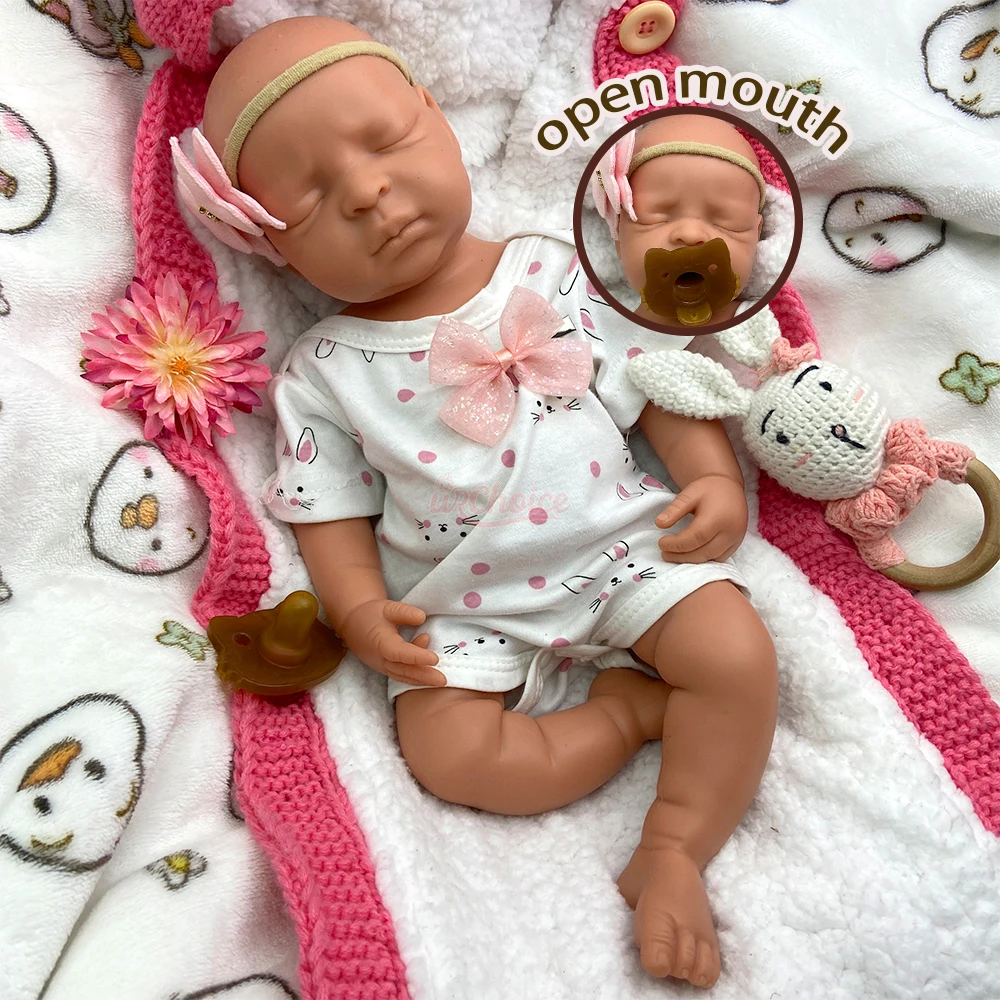 Кукла-реборн спящая новорожденная девочка, 17 дюймов, полнотелая, из мягкого силикона, реалистичная, неокрашенная, незавершенная, набор для создания куклы-реборн, коллекционная, для творчества
Кукла-реборн спящая новорожденная девочка, 17 дюймов, полнотелая, из мягкого силикона, реалистичная, неокрашенная, незавершенная, набор для создания куклы-реборн, коллекционная, для творчества