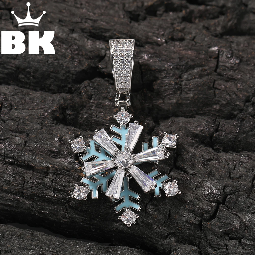 THE BLING KING New Rotating Snowflake Pendant Necklace For Women Luxury Elegant Zirconia Luminous Choker Chrismas Jewelry Gift
THE BLING KING New Rotating Snowflake Pendant Necklace For Women Luxury Elegant Zirconia Luminous Choker Chrismas Jewelry Gift