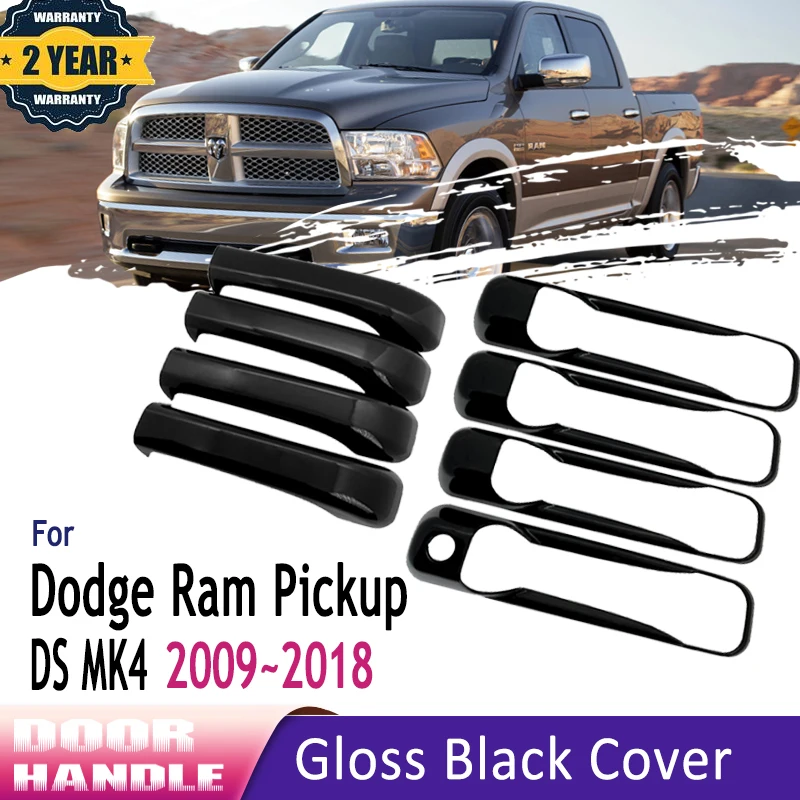 Chrome Gloss Black Door Handle For Dodge Ram Pickup 1500 2500 3500 4000 2009~2018 Carbon Fiber Exterior Car Accessories Stickers
Chrome Gloss Black Door Handle For Dodge Ram Pickup 1500 2500 3500 4000 2009~2018 Carbon Fiber Exterior Car Accessories Stickers