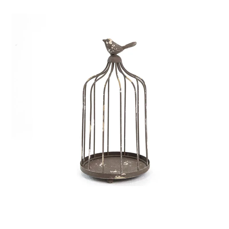 Vintage Metal Birdcage Tray with Bird Top, Distressed Iron Decorative Cage Stand, Farmhouse Rustic Home Decor
Vintage Metal Birdcage Tray with Bird Top, Distressed Iron Decorative Cage Stand, Farmhouse Rustic Home Decor