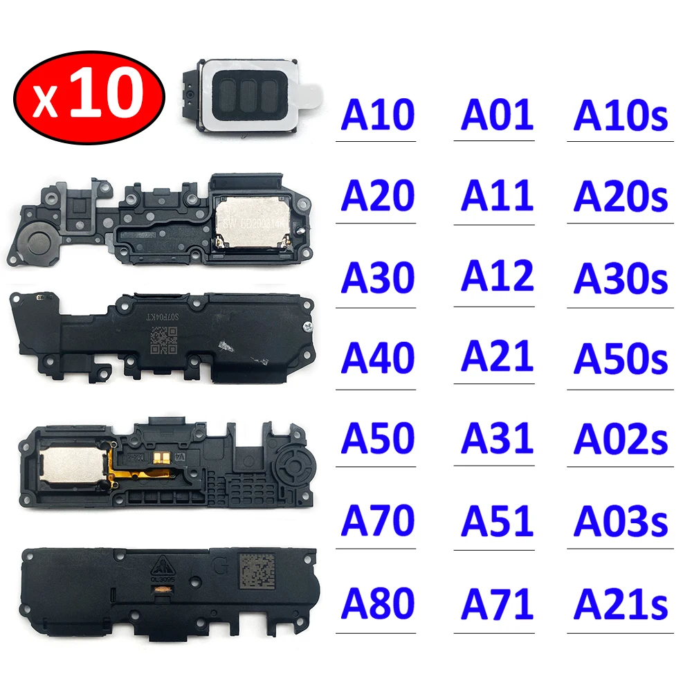 10Pcs Loud Speaker For Samsung A10S A20S A30S A50s A21s A01 A11 A71 A31 A51 A10 A02s Buzzer Ringer Loudspeaker Flex Cable
10Pcs Loud Speaker For Samsung A10S A20S A30S A50s A21s A01 A11 A71 A31 A51 A10 A02s Buzzer Ringer Loudspeaker Flex Cable