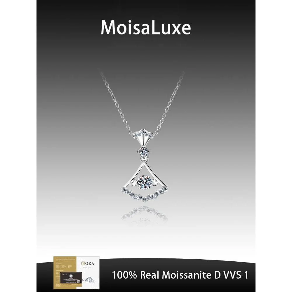 Официальный магазин MoisaLuxe, женская маленькая юбка из стерлингового серебра 925 пробы, веерообразное ожерелье с муассанитом, цепочка на ключицы
Официальный магазин MoisaLuxe, женская маленькая юбка из стерлингового серебра 925 пробы, веерообразное ожерелье с муассанитом, цепочка на ключицы