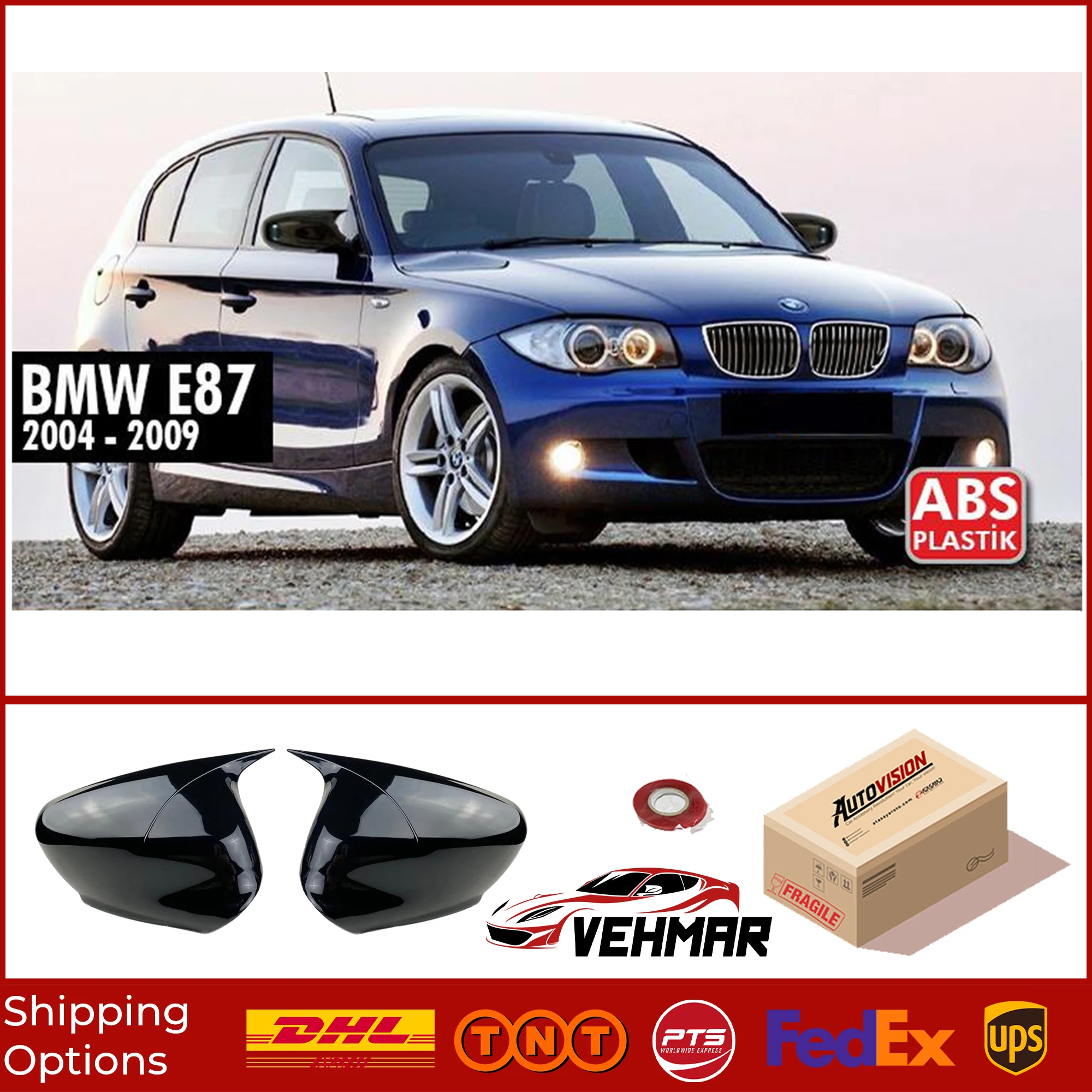 BAT Mirror Cover For BMW E87 2004 2005 2006 2007 2008 2009 Bright Black BAT BATMAN Case CAR Shields External Parts
BAT Mirror Cover For BMW E87 2004 2005 2006 2007 2008 2009 Bright Black BAT BATMAN Case CAR Shields External Parts