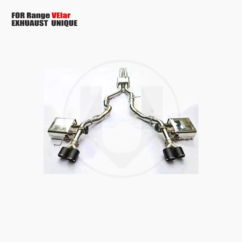 UNIQUE Stainless Steel Exhaust System Performance Catback is Suitable for Land Rover VElar 2.0T 3.0T Car Muffler
UNIQUE Stainless Steel Exhaust System Performance Catback is Suitable for Land Rover VElar 2.0T 3.0T Car Muffler
