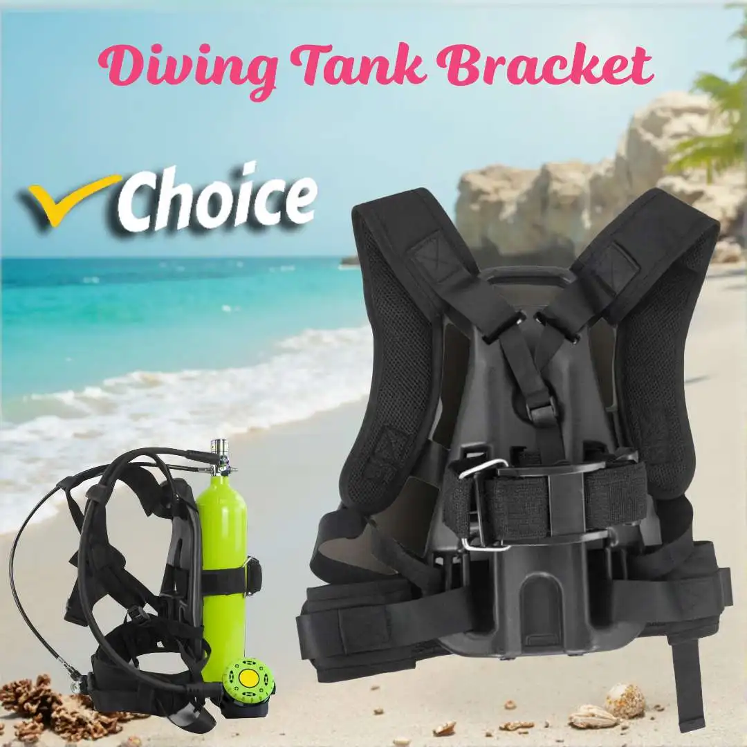 New Diving Tank Backpack Single Oxygen Cylinder Bracket Adjustable Oxygen Scuba Diving Tank Holder Mount Scuba Diving Tool
New Diving Tank Backpack Single Oxygen Cylinder Bracket Adjustable Oxygen Scuba Diving Tank Holder Mount Scuba Diving Tool