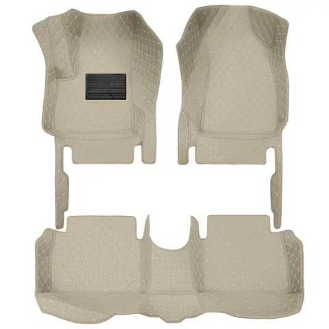 Car Floor Mats For Jaguar F-PACE 2016-2019 Rug Durable Leather Mat Anti Dirty Pads Carpet Auto Interior Parts Car Accessories