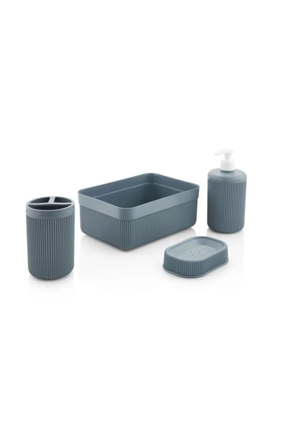 Bathroom Accessory Sets 4 Pcs Acrylic Anthracite Color Liquid And Solid Soap Dispenser Toothbrush And Organizer For Home Quality
Bathroom Accessory Sets 4 Pcs Acrylic Anthracite Color Liquid And Solid Soap Dispenser Toothbrush And Organizer For Home Quality