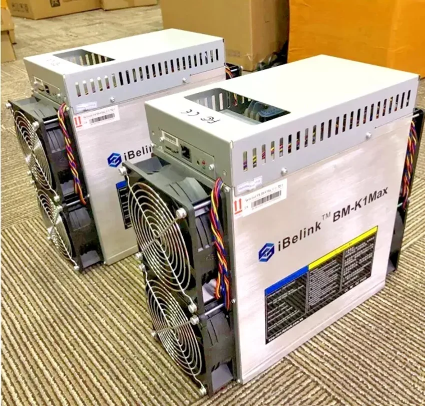 ORIGINAL New in stock iBelink BM-KS MAX 10.5Th/s 3400W KAS Miner Asic Machine Kaspa Mining Crypto
ORIGINAL New in stock iBelink BM-KS MAX 10.5Th/s 3400W KAS Miner Asic Machine Kaspa Mining Crypto