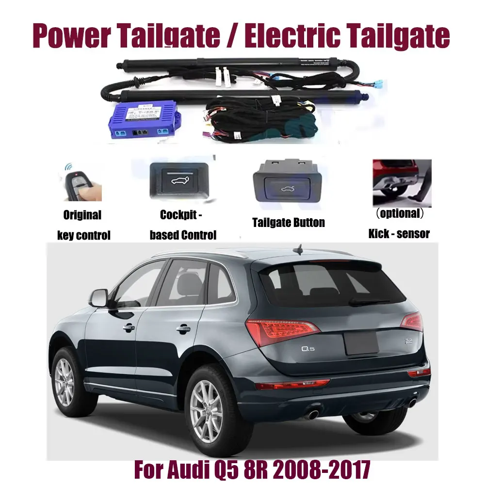 For Audi Q5 8R 2008-2017 Car Automatic Lifting kit Opening Trunk Intelligent Electric Lift Tailgate
For Audi Q5 8R 2008-2017 Car Automatic Lifting kit Opening Trunk Intelligent Electric Lift Tailgate