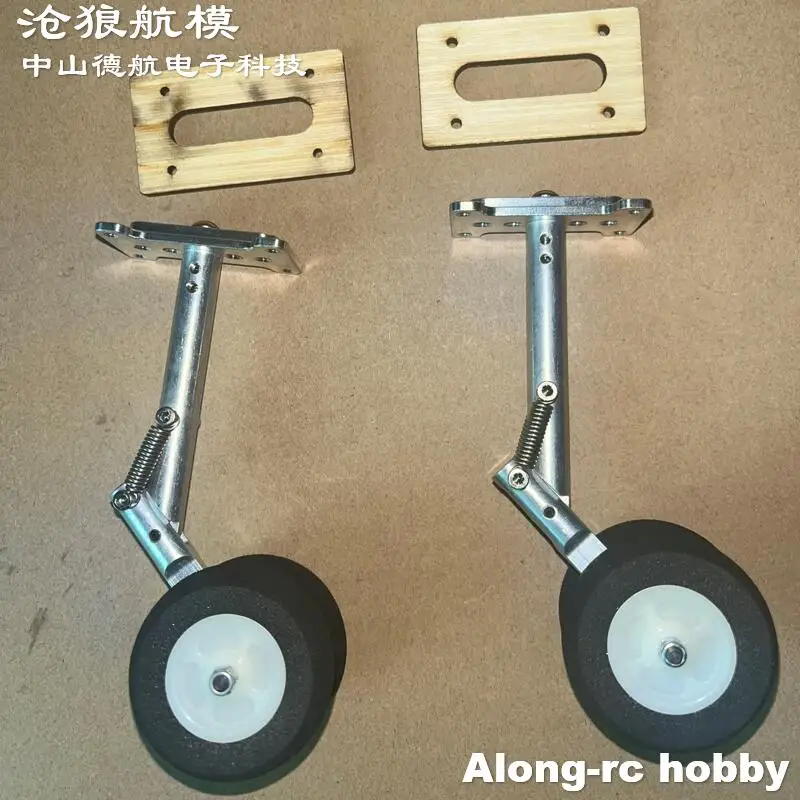 2pcs 95-155mm Double Spring Shock Absorber Two Wheel Kneeling Landing Gear With Screw Fix Mount for RC Plane Airplane Model Part
2pcs 95-155mm Double Spring Shock Absorber Two Wheel Kneeling Landing Gear With Screw Fix Mount for RC Plane Airplane Model Part