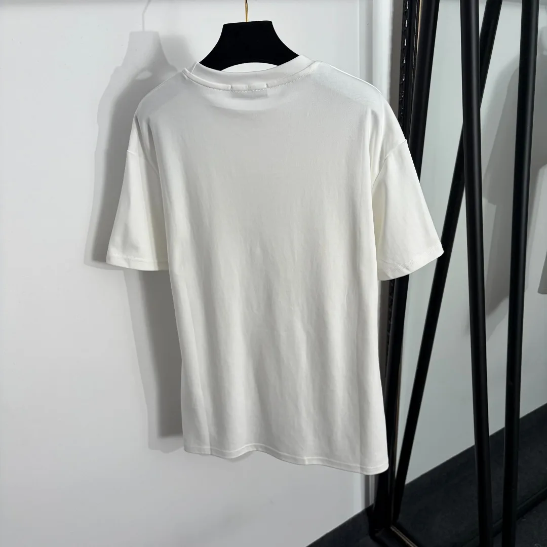 23Y-2026 Women's New Arrival Letter Embroidery Loose Fit Short Sleeve T Shirt Smart Casual Style High Quality Great Price
23Y-2026 Women's New Arrival Letter Embroidery Loose Fit Short Sleeve T Shirt Smart Casual Style High Quality Great Price