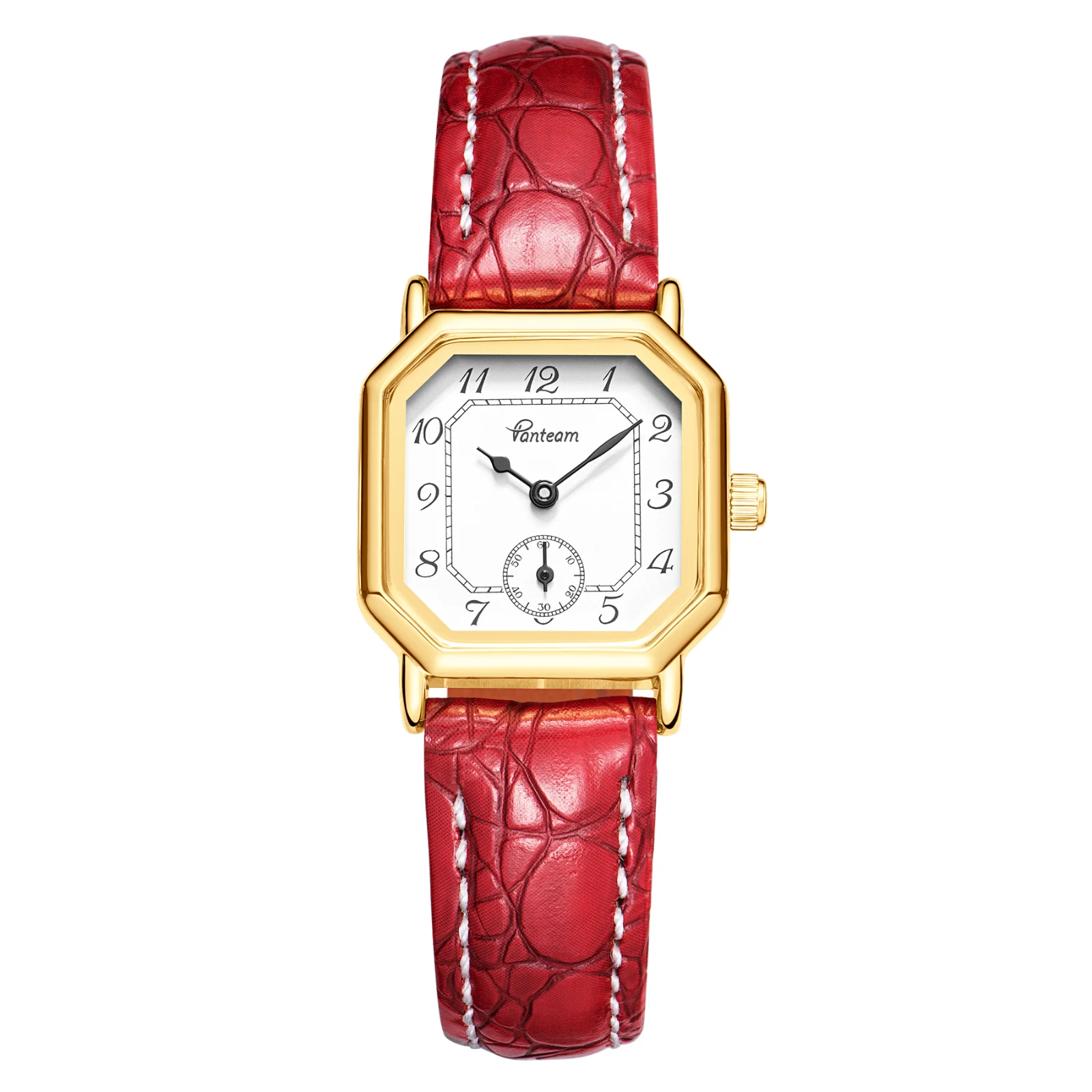 Vanteam Classic Roman Numerals Watches for Woman Quartz Wristwatch Luxury Ladies Clock Gold Case Shaped Elegant BlackLeather
Vanteam Classic Roman Numerals Watches for Woman Quartz Wristwatch Luxury Ladies Clock Gold Case Shaped Elegant BlackLeather