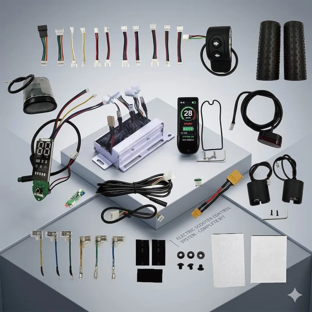 Smart Controller for 250W-600W 8-14 Inch Electric Scooters, with Self-Learning APP & Multi-Modes, for Ninebot Max Series Scooter
Smart Controller for 250W-600W 8-14 Inch Electric Scooters, with Self-Learning APP & Multi-Modes, for Ninebot Max Series Scooter
