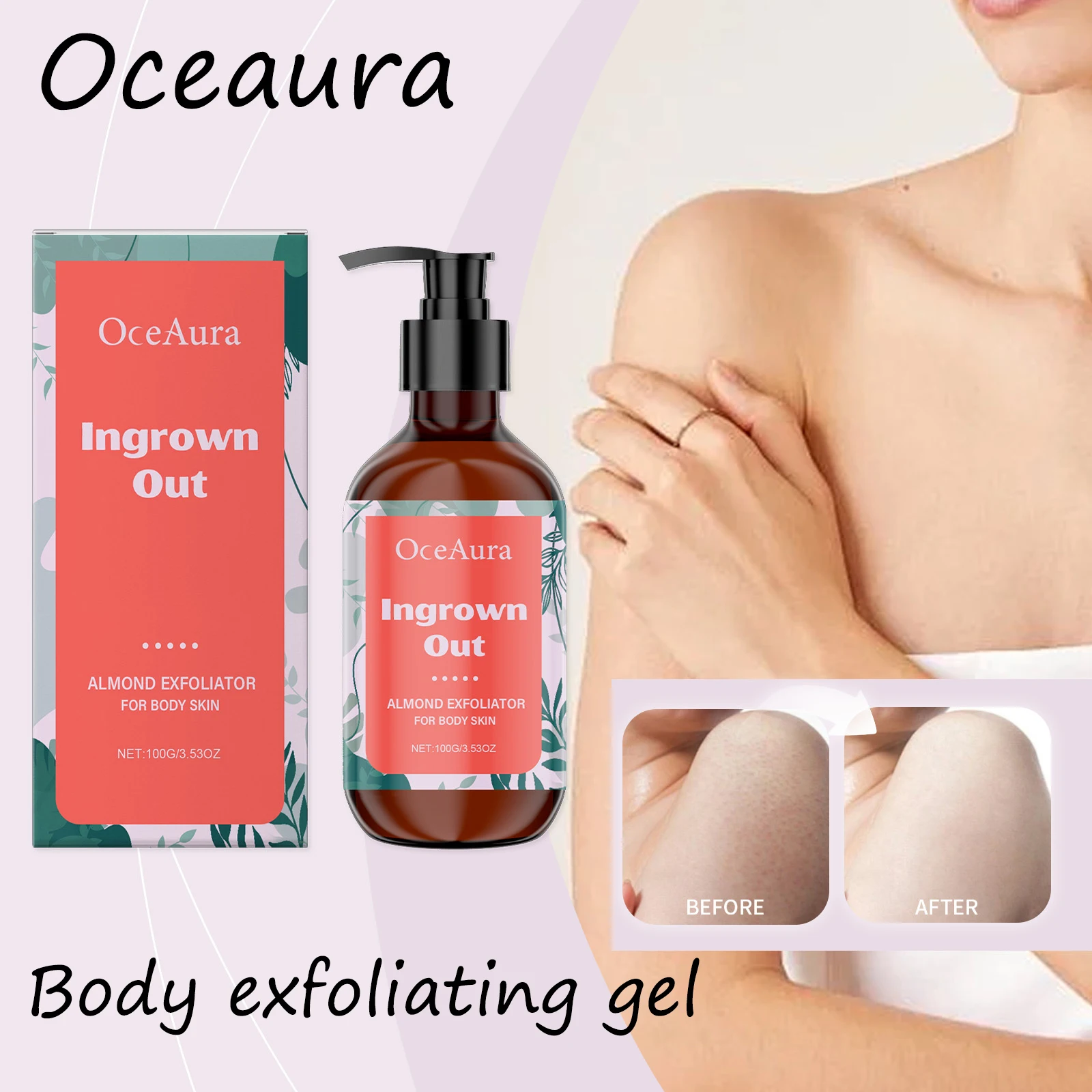 Oceaura Body Scrub Cream Deep Cleaning Pore Dirts Gentle Remove Dead Skin Moisturizing Reduce Roughness Body Exfoliating Gel
Oceaura Body Scrub Cream Deep Cleaning Pore Dirts Gentle Remove Dead Skin Moisturizing Reduce Roughness Body Exfoliating Gel