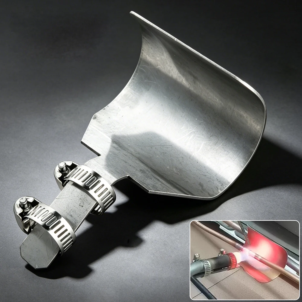 MAPP Gas Torch Fire Shield Plate Welding Torch Heat Shield Air Conditioning Pipe Welding Copper Tube Welding Auxiliary Tool
MAPP Gas Torch Fire Shield Plate Welding Torch Heat Shield Air Conditioning Pipe Welding Copper Tube Welding Auxiliary Tool