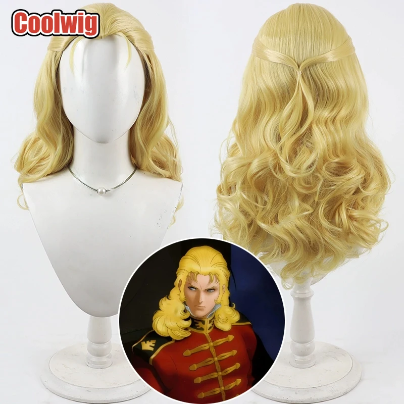Coolwig Synthetic Hair Full Frontal Cosplay Wigs Anime Mobile Suit Gundam Full Frontal 60cm Long Wavy Blonde Wig Heat Resistant
Coolwig Synthetic Hair Full Frontal Cosplay Wigs Anime Mobile Suit Gundam Full Frontal 60cm Long Wavy Blonde Wig Heat Resistant